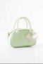 Women's Cat Charm Gift Shoulder Crossbody Bag Mint Green - 3
