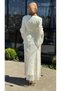 Lace Gathered Dress 26Ss5029 - 5