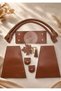 Tods Fairy Tale Series Tan Color Leather Bag Making Set-Bag Kit– Stylish and Ready-To-Use Design Set-Handmade Bag Set Kit-Diy