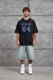 Men's T-Shirt 64 Letter Print Washable Smoked Oversize Printed - 2