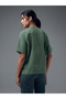 Relaxed Fit Round Neck Sports T-Shirt with ELASTO PLUS - 4