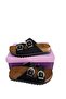 Black Double Buckle Full Orthopedic Daily Slippers - 3