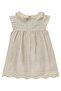 Baby Collar Lace Dress 6-18 Months - Beige - 2