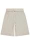 Self-Patterned Capri for 6-9 Years - Beige - 2