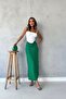 My Fashion High Waist Ribbed Woven Maxi Skirt - 2