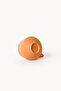 Lumière Orange Double Turkish Coffee Cup – Limoges French Porcelain, 120 ml - 4