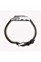 Men's Red Dial Silver Steel, Black Leather | TW2Y55700 - 4