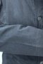 Women's Clothing Plus Size Hooded Buttoned Full Length Denim Dress - 3