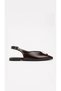 Women's Bitter Brown Gold Detailed Ballerinas - 2