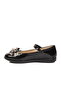 Black Bow Orthopedic Girls' Ballerinas 26A95 F - 2