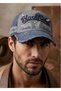 Embroidered Washable Vintage Model Adjustable Unisex Colorful Hat - 2