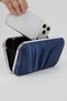 Women's White Pleated Evening Dress Handbag with Chain Strap Clutch - 5
