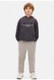 Nk Boy's Straight-Cut Pants with Side Pocket Detail, Ages 8-14, Gray