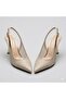 (Park Moda) Women's Closed-Toe Heeled Shoes Gold