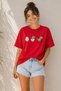 Egg and Dinosaur Printed Unisex Oversize T-Shirt – Cotton Crew Neck Casual T-Shirt