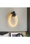 Modern Lighting, Wall lamp, Light, modern Rope wall lamp, Black Color, 40x32 cm, Sutiable for bedroom and living room, Single rope - 5