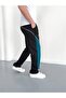 Trend Unisex Elastic Waist Baggy Oversize Soft Textured Sports Track Pants - 6