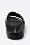 Comfortable Black Cross-Strapped Casual Men's Slippers for Beach and Seaside Use - 4