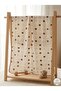 Newborn Baby Blanket, Single Layer, 100% Cotton, 90×80 cm
