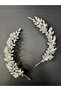 Double Spring Branch with Pearl Zircon Bridal Wedding Hair Accessory Hairpin