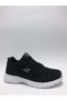 Lightweight Comfortable Black Daily Knitted Lace-Up Men's Sports Shoes - 2