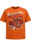 Plus Size Printed Single Jersey Crew Neck T-Shirt Speed