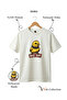 Unisex Bad Boy Chick Graphic Printed 100% Cotton Regular Fit T-Shirt