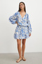 Patterned ruffle tiered mini skirt - 3