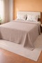 Single Cotton Honeycomb Pique Set |   Natural Textured, Stylish and Comfortable to Use Mink - 2