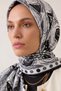 Natural Fiber Fabric Natural Patterned Scarf Stylish and Elegant Daily Use - 4