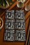 Abstract Modern Design Library / Book - Set of 6 Coasters - Uv Printing Mdf - 10X10 cm