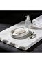 Minimal Concrete Oval Soap Dish with Drainage Holes Bathroom Organizer - 6