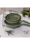 Metal Pan Organizer – Multi-Tier Pan & Lid Organizer, Black Kitchen Rack - 3