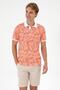 Orange Men's Regular Fit Polo T-Shirt Dmk.Wars - 4