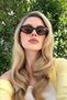 Gia Brown Women's Sunglasses Uv400