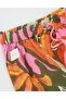 Girl's Tropical Floral Patterned Elastic Waist Comfortable Cut Pants 2-8 Years Mix - 4