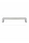 203/128/14 Satin Furniture Handle 128 mm Hole Spacing – Modern Matte Chrome Cabinet & Drawer Handle (Set of 5) - 3