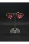 Love Themed Red Enamel Women's Steel Titanium Earrings with Heart and Butterfly Figures Summer Stylish Style New Gift Jewelry Accessory - 3