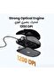 ماوس سلكي، ماوس كمبيوتر سلكي بمنفذ USB بتصميم مريح، 1200 نقطة في البوصة، طول 1.5 متر، أزرار صامتة، ماوس بصري سلكي للابتوب، الكمبيوتر الشخصي، سطح المكتب، ماك، كروم بوك، ميت بوك - أسود - 3