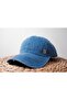 Şpk029 Personalizable Letter-Detail Summer Blue Hat - 4