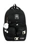Korean Model 6 Compartment Water Repellent Water Bottle Compartment Sports Travel Middle School High School Daily School Backpack 705