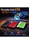 6TB Portable SSD External Storage Drive, USB 3.1 Type-C High Performance External Solid-State Drive, Ultra Slim Portable Hard Drive Compatible with Laptop, PC, Mac & Android – Plug & Play - 5
