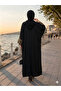 Sleeves with Diamond Pattern Sequins, Wide Cut, Long Sleeves, 40-56 Size, Ferace Dress - 7