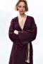 Belted viscose dress - 5