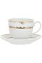 47 Pieces Decal Round Dinner Set, White, W 46.0 x H 34.0 D 31.0 cm - 6
