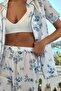 Amalfi Voile Woven Pants Pajama Bottoms - White