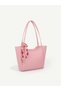Lumi̇ Women's Scarf and Zipper Shopper Hand and Shoulder Bag (the Scarf May Show Variations, Can Be Gifted.) - 3
