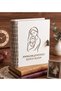 Special Wooden Memory Box for Mother's Day with Mother and Child Figures - Decorative Gift and Photo Storage Box