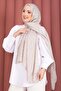 Geometric Pattern Jacquard Shawl Series Stone - 2
