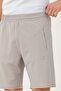 Gray Men's Zippered Three-Pocket Thin Fabric Comfortable Fit Shorts - 4